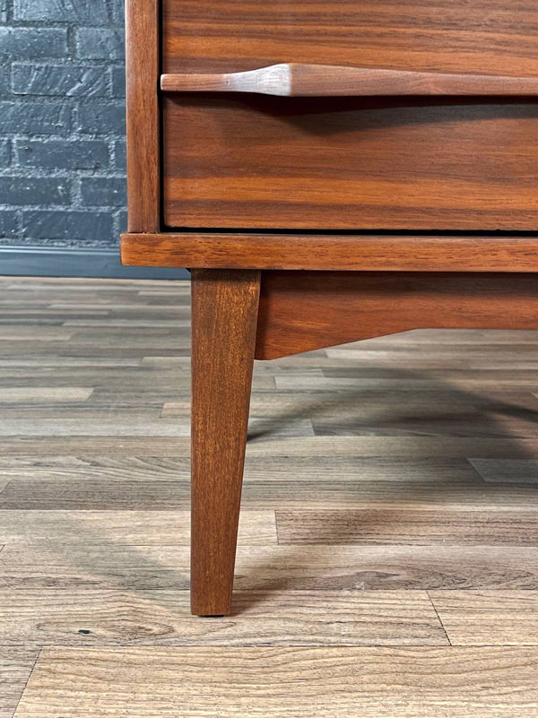 Mid-Century Modern Sculpted Walnut Night Stand, c.1960’s