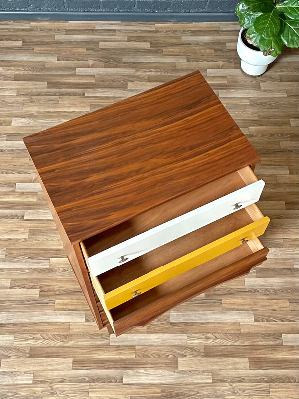 Mid-Century Modern Two-Tone Lacquered Highboy Dresser, c.1960’s