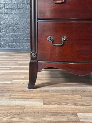 Vintage Colonial Revival Highboy Dresser by Huntley Furniture, c.1950’s