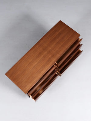 Mid-Century Modern Walnut & Rosewood Dresser by Bassett, c.1960’s