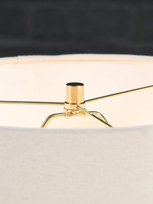 Californian Modern Sculpted Table Lamp by Roller Lamp Co.,  c.1960's