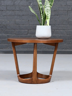 Mid-Century Modern “Rhythm” Walnut Side Tables by Lane, c.1960’s