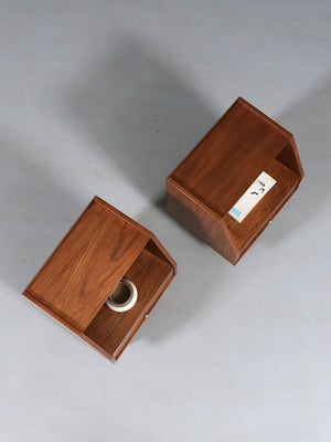 Pair of B.P John “Correlaire” Bookcase Night Stands by Randolph Mohlhenrich, c.1960’s