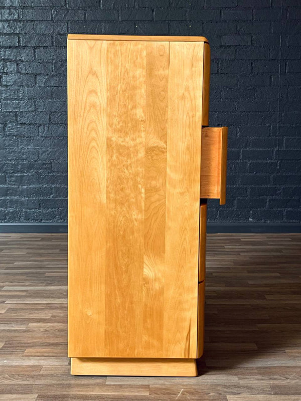 Mid-Century Modern “Riviera” Highboy Birch Dresser by Heywood Wakefield, c.1950’s