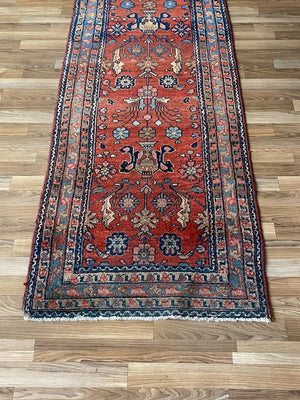Vintage Hand Woven Wool Persian Rug, c.1940’s