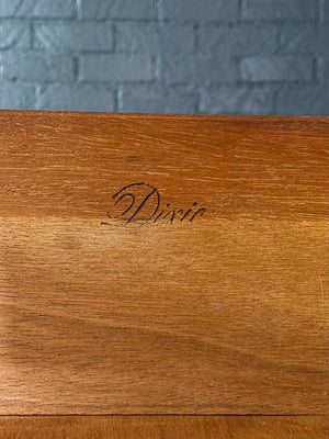 Mid-Century Modern Walnut Highboy Dresser by Dixie, c.1960’s
