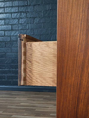 Mid-Century Swedish Modern 9-Drawer Walnut Dresser, c.1960’s
