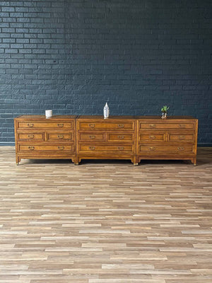 Set of 3 Mid-Century Modern Dressers by Baker, c.1960’s