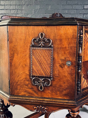 American Renaissance Revival Inlaid Wood Sideboard by Union Furniture Co., c.1920's