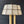 American Hollywood Regency Brass Three-Light Candelabra Table Lamp with Capiz Shell Shade, c.1970's