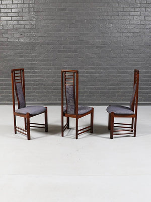 Set of 6 Danish Modern Teak Dining Chairs by Boltinge, c.1970's