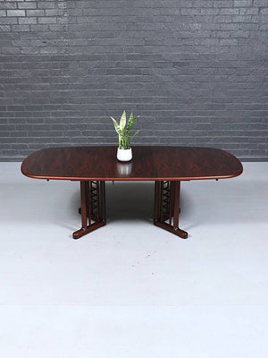 Danish Modern Rosewood Extension Dining Table by Boltinge, c.1970's