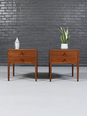 Pair of Mid Century Modern Nightstands by Grand Rapids Chair Co., c.1960's