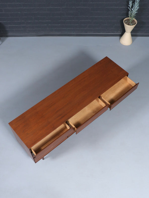 Mid-Century Modern Walnut & Rosewood Dresser by Stanley, c.1960’s