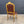Pair of Antique French Louis XVI Gold-Leaf Gilded Carved Wood & Cognac Leather Side Chai