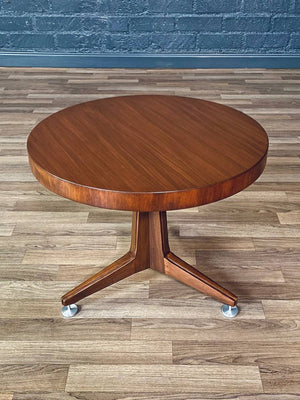 Mid-Century Modern Tripod Walnut Side Table by Lane, c.1960’s