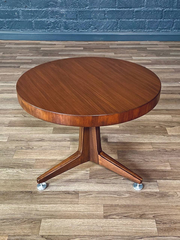 Mid-Century Modern Tripod Walnut Side Table by Lane, c.1960’s