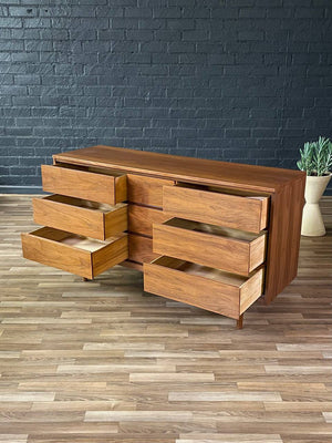 Mid-Century Modern Walnut Dresser by LA Period, c.1960’s