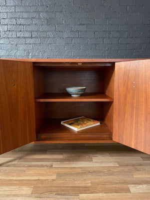 Mid-Century Modern Walnut Dresser w/ Cabinet Door, c.1960’s