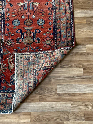 Vintage Hand Woven Wool Persian Rug, c.1940’s