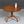 Mid-Century Modern Sculpted Tripod Walnut Dining Table, c.1960’s