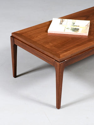 Mid-Century Modern Walnut Coffee Table by Lane c.1960's