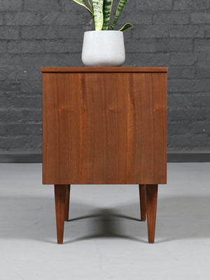 Mid-Century Modern Walnut & Rosewood Night Stand by Bassett, c.1960’s