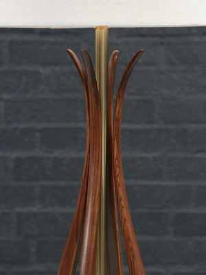 Californian Modern Sculpted Table Lamp by Roller Lamp Co.,  c.1960's