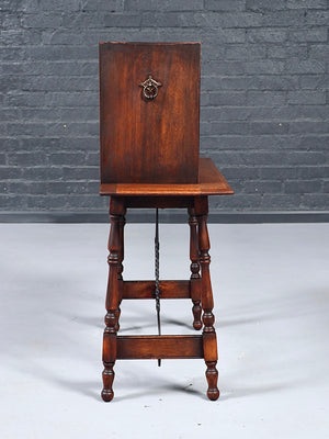 Antique Spanish Colonial Revival Bargueño-Style Drop-Front Writing Desk, c.1920’s
