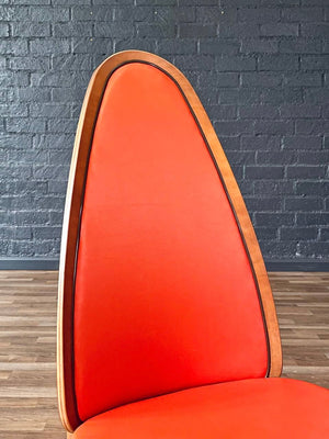 1x Mid-Century Modern Desk Chair by Stakmore, c.1960’s