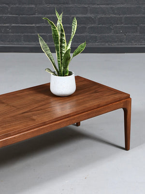 Mid-Century Modern Walnut Coffee Table by Lane c.1960's