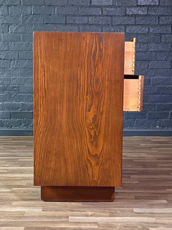 Mid-Century Modern Geometric Highboy Dresser, c.1960’s
