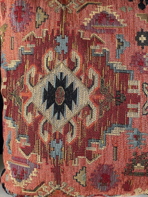 Pair of Antique Italian Decorative Textile Pillow Set, c.1920’s