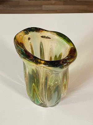 Mid-Century Studio Glass Vase by Hana Machovska for Mstisov, c.1960’s
