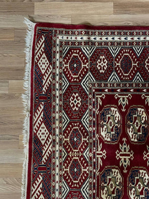 Vintage Hand Woven Wool Persian Rug, c.1960’s