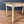 American Farmhouse Painted Oak Harvest Dining Table, Distressed Finish, 1940’s
