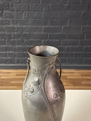 Art Nouveau Pewter Vase by Kayserzinn, c.1900’s