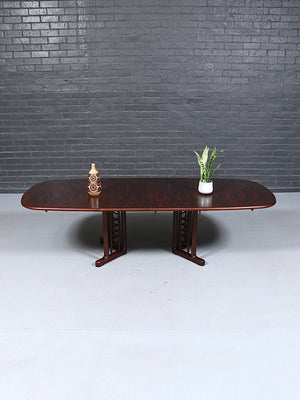 Danish Modern Rosewood Extension Dining Table by Boltinge, c.1970's