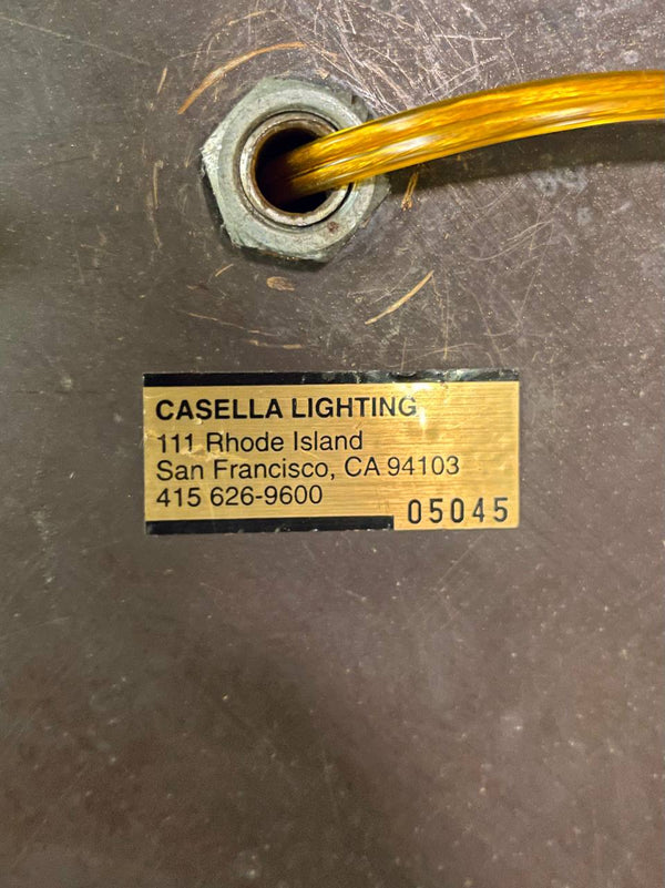 Mid-Century Californian  Modern Articulating Brass Floor Lamp by Casella, c.1970’s