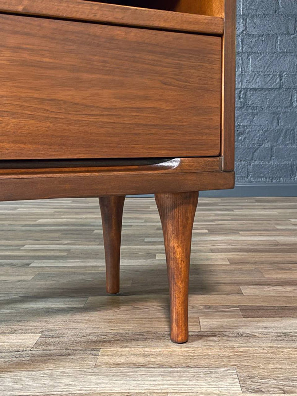Single Mid-Century Modern Walnut Night Stand by LA Period, c.1960’s