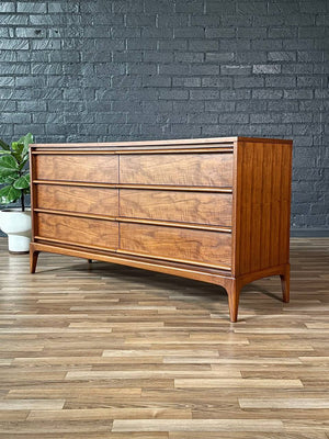 Mid-Century Modern “Rhythm” Walnut Dresser by Lane, c.1950’s