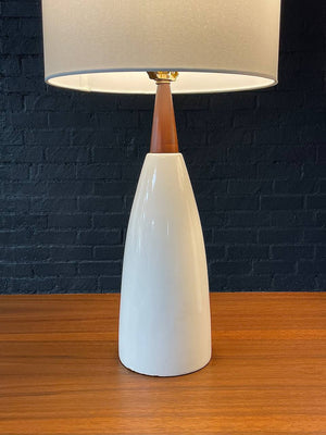 Pair of Mid-Century Modern Ceramic Table Lamps, c.1960’s