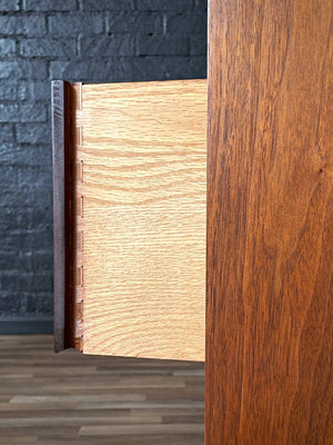 Mid-Century Modern Walnut Highboy Dresser, c.1960’s