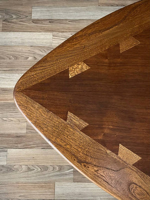 Mid-Century Modern “Acclaim” Triangular Tier Side Table by Lane, c.1960’s