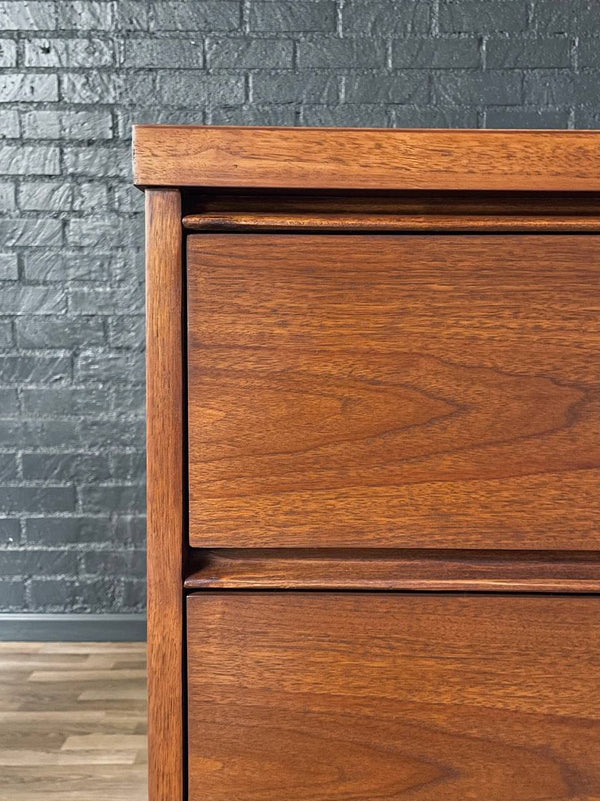 Mid-Century Modern Walnut Highboy Dresser, c.1960’s
