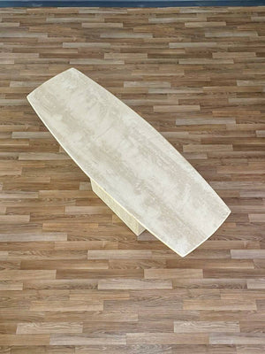 Post Modern Italian Travertine Console Table, c.1980’s