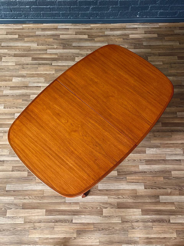 Expanding Mid-Century Danish Modern Teak Dining Table by Gudme, c.1960’s