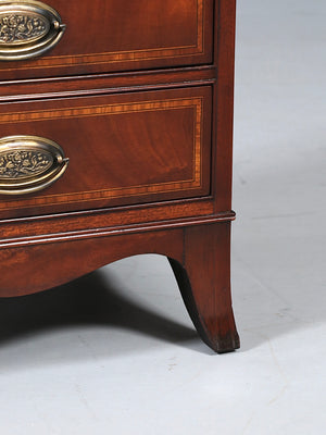 Pair of American Federal Style Mahogany Night Stands by Heritage Henredon, c.1960’s