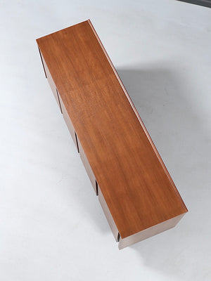 Mid Century Modern “Esprit” Walnut & Lacquered Credenza by Merton Gershun, c.1960’s