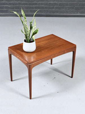 Pair of Mid-Century Modern “Rhythm” Walnut Side Tables by Lane, c.1960’s
